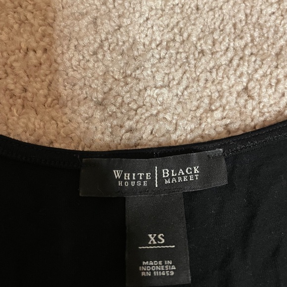 White House Black Market ruffled tank - Picture 2 of 2